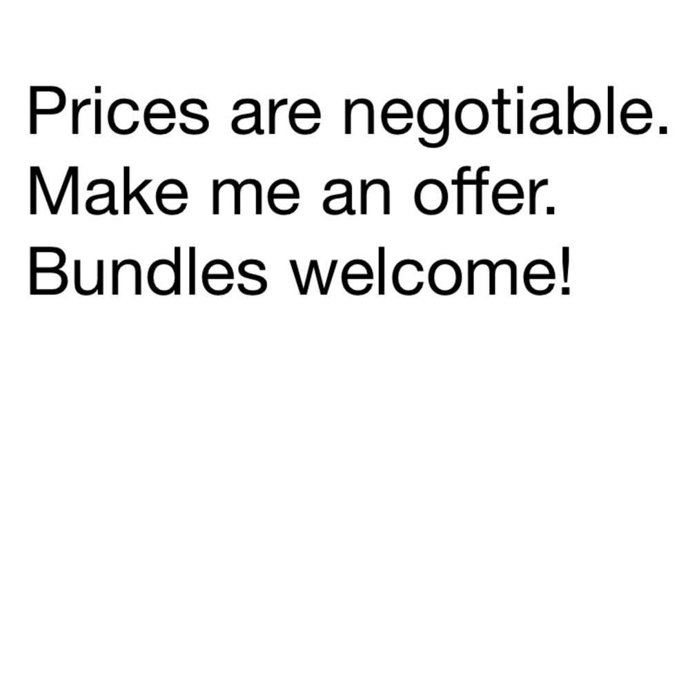 Open to offers!